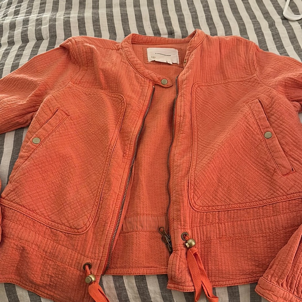 Anthropologie bomber jacket